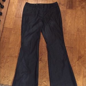 Express Design Studio Pinstripe Dress Pants